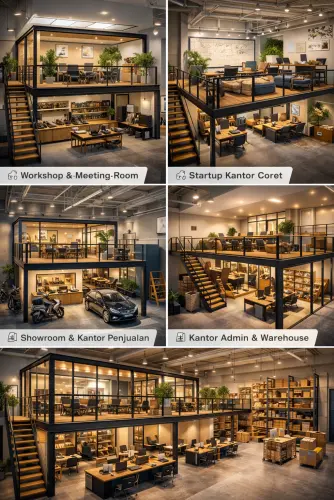 Mezzanine Ruang Kantor di Ciputat Timur
