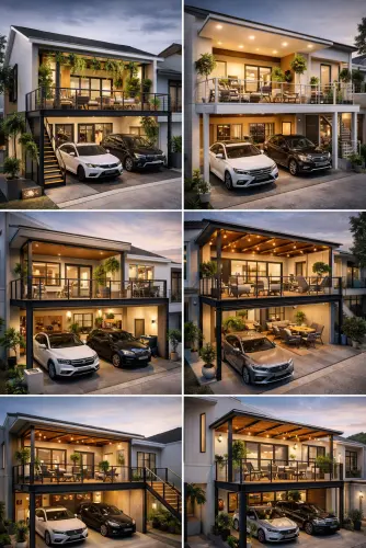 Mezannine Teras Rumah Keren di Ciputat Timur
